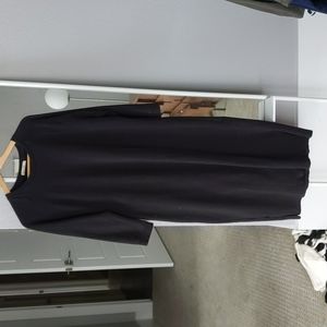 Marine layer black sweatshirt dress (l)